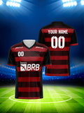 Camiseta flamengo personalizada 2025