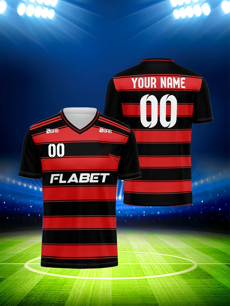 Camiseta flamengo personalizada 2025