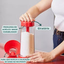 ➡️ Peneira para Tapioca, Farinha e Açúcar – Utensílio de Cozinha em Aço Inox e Plástico Reforçado, Fino e Multifuncional – Ideal para Confeitaria e Café