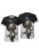 Camiseta personalizada Black Myth Wukong para homens e mulheres
