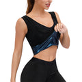 Colete modelador feminino para sauna, camiseta regata modeladora térmica para suor, colete modelador de cintura, espartilho para academia, fitness, treino, camisa de compressão