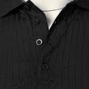 Camisa polo masculina de manga curta, elástica, para corrida, fitness, verão, com base de malha fina