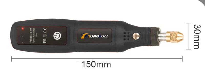 Mini furadeira elétrica sem fio USB Mini furadeira portátil Ferramenta rotativa Caneta de gravação para marcenaria Ferramentas Dremel para joias Metal Vidro