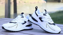 Sapatos casuais masculinos da moda, respiráveis, esportivos, resistentes ao desgaste, tênis para corrida, caminhada ao ar livre, treinamento