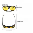 Óculos de proteção para motoristas KKJOY, acessórios internos, equipamentos de proteção, óculos de sol, óculos de visão noturna, óculos de direção antirreflexo, 2025, NOVO