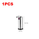 1/2 peças dispensador automático de sabonete sem toque mãos livres dispensador automático de sabonete líquido inteligente recipiente acessórios de banheiro