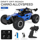 Carro RC Off-road de alta velocidade com luz LED Controle remoto Veículo de escalada Caminhões ao ar livre Carro Presentes Brinquedos para crianças