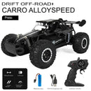Carro RC Off-road de alta velocidade com luz LED Controle remoto Veículo de escalada Caminhões ao ar livre Carro Presentes Brinquedos para crianças