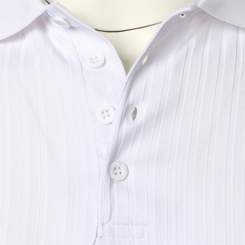 Camisa polo masculina de manga curta, elástica, para corrida, fitness, verão, com base de malha fina