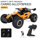 Carro RC Off-road de alta velocidade com luz LED Controle remoto Veículo de escalada Caminhões ao ar livre Carro Presentes Brinquedos para crianças