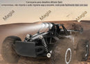 Carro RC Off-road de alta velocidade com luz LED Controle remoto Veículo de escalada Caminhões ao ar livre Carro Presentes Brinquedos para crianças