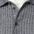 Camisa polo masculina de manga curta, elástica, para corrida, fitness, verão, com base de malha fina