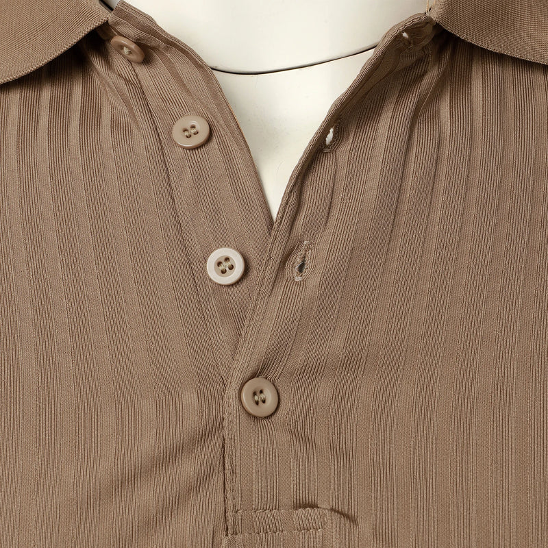 Camisa polo masculina de manga curta, elástica, para corrida, fitness, verão, com base de malha fina