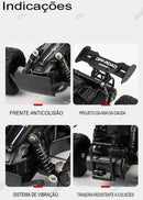 Carro RC Off-road de alta velocidade com luz LED Controle remoto Veículo de escalada Caminhões ao ar livre Carro Presentes Brinquedos para crianças