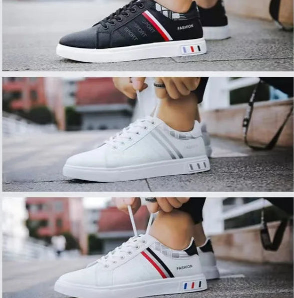 Tênis masculino branco casual primavera  novo 2025