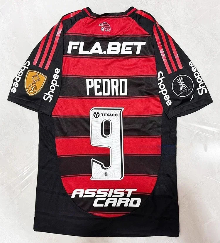Camisa do Flamengo, camiseta esportiva masculina de secagem rápida impressa em 3D