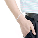 Pulseiras de corrente clássicas de 6 mm em prata esterlina 925, ouro 18K, colar para mulheres e homens, conjuntos de joias para festa e casamento, presentes