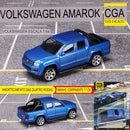 Volkswagen Amarok exclusive modelo pendurado clássico modelo de carro estático liga fundido modelo de carro coleção presente