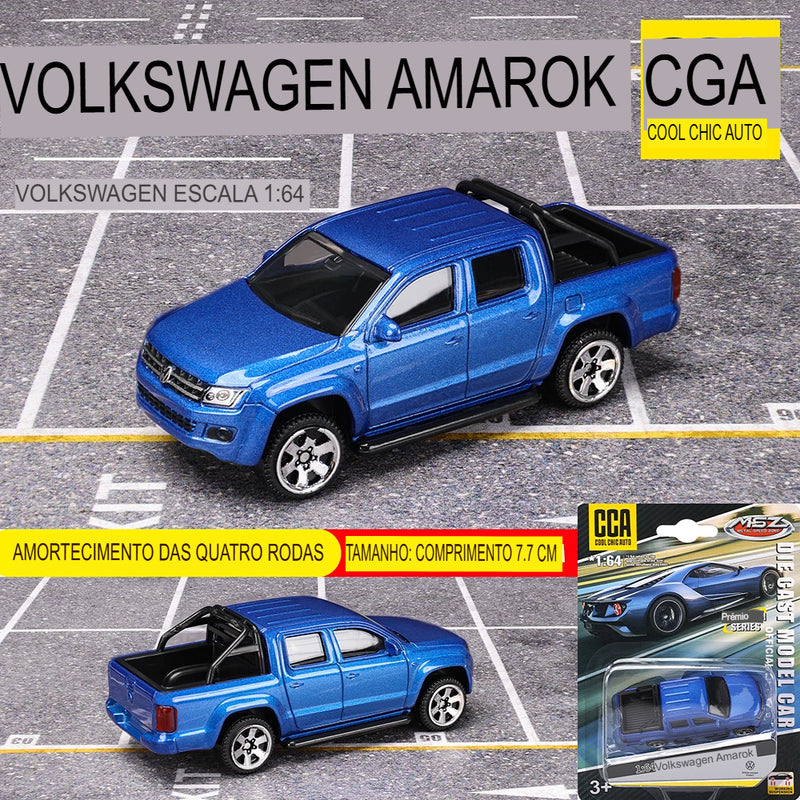 Volkswagen Amarok exclusive modelo pendurado clássico modelo de carro estático liga fundido modelo de carro coleção presente