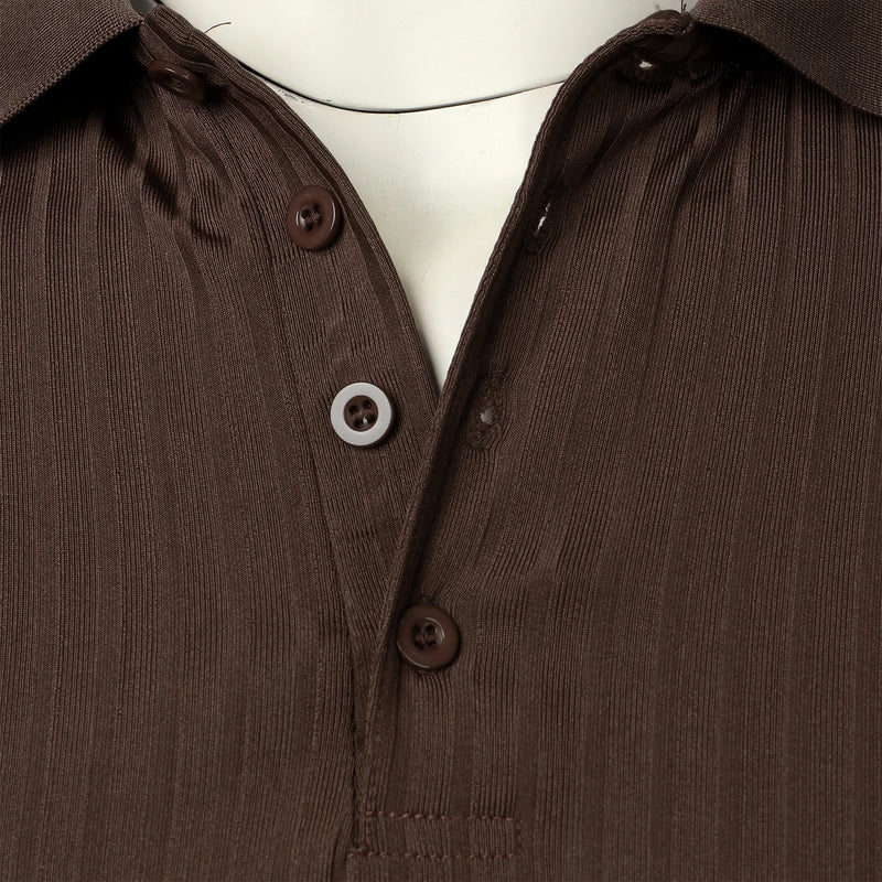 Camisa polo masculina de manga curta, elástica, para corrida, fitness, verão, com base de malha fina