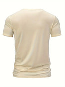 Camiseta masculina milano 100 algodão, moderna, casual, solta, plus size,
