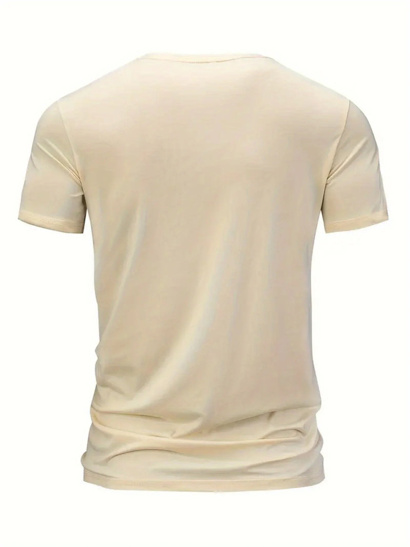 Camiseta masculina milano 100 algodão, moderna, casual, solta, plus size,