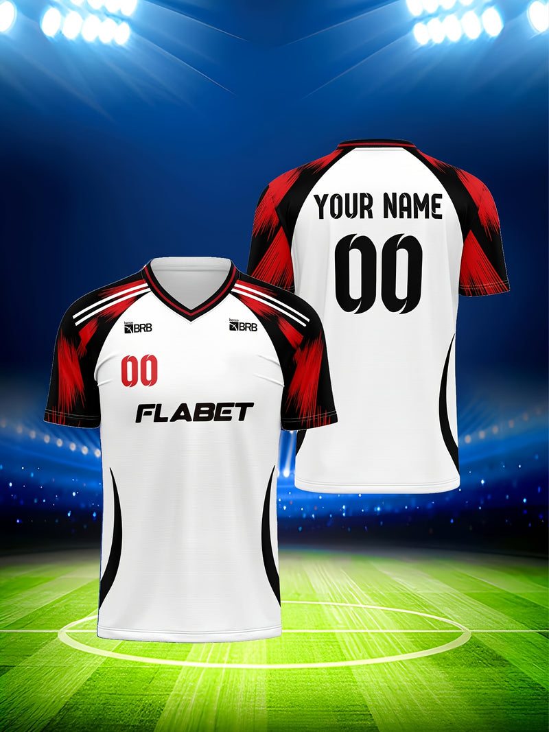 Camiseta flamengo personalizada 2025